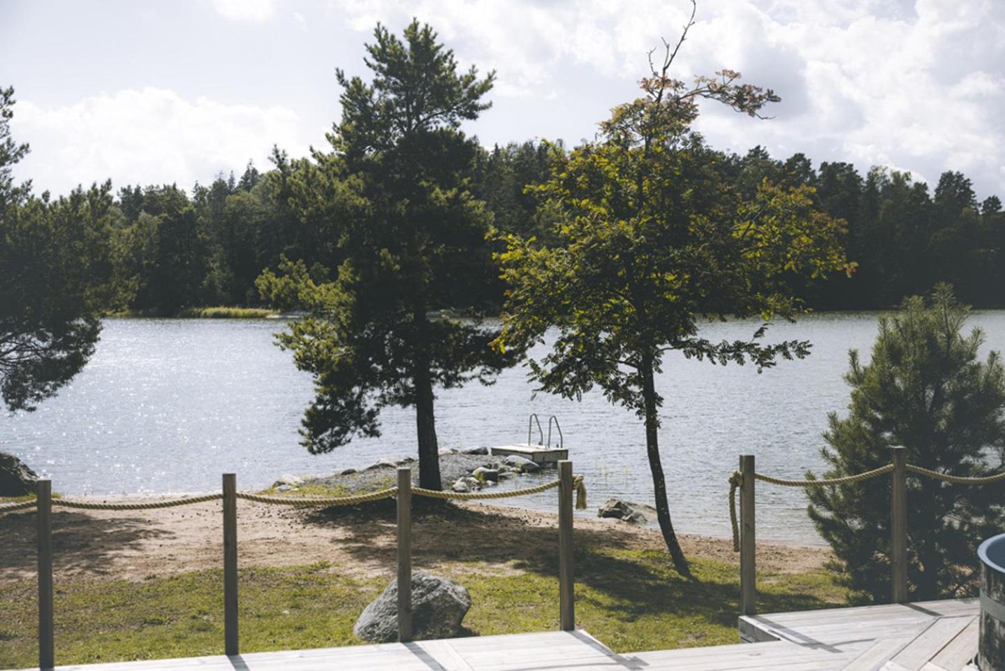 Vila Marholmen Stugby Norrtälje Exteriér fotografie