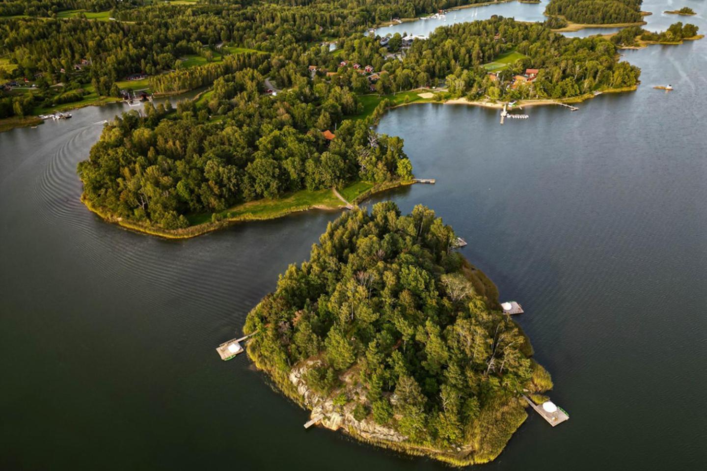 Vila Marholmen Stugby Norrtälje Exteriér fotografie